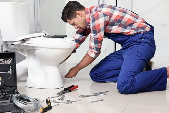 Professional toilet installation services including standard, water-saving, and high-tech models by Water Heater Repair Grand Prairie TX